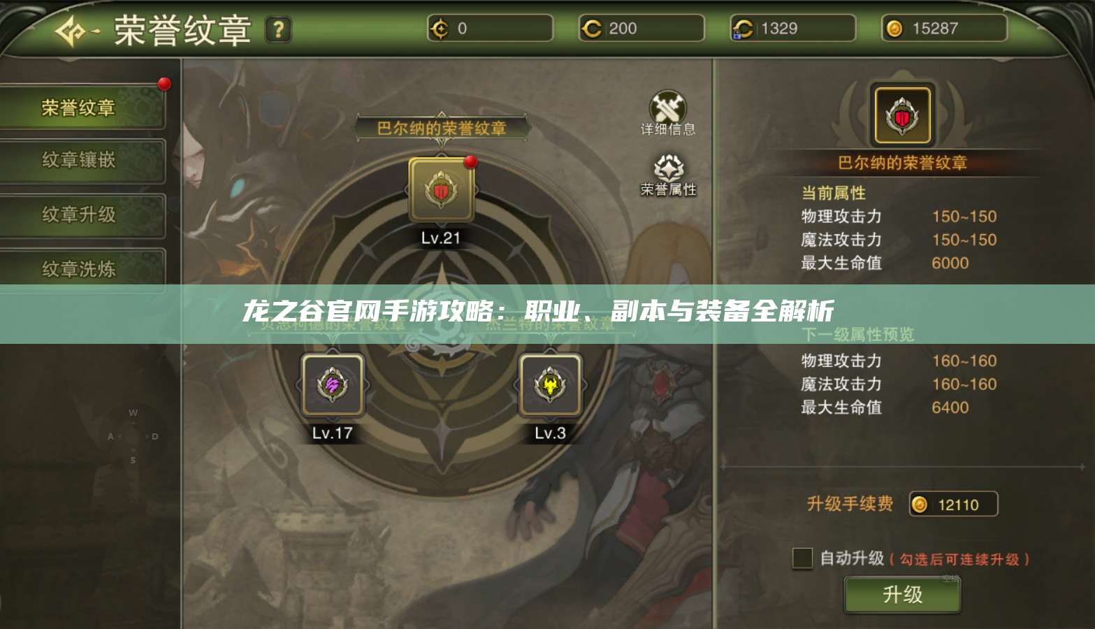 龙之谷官网手游攻略：职业、副本与装备全解析  第1张
