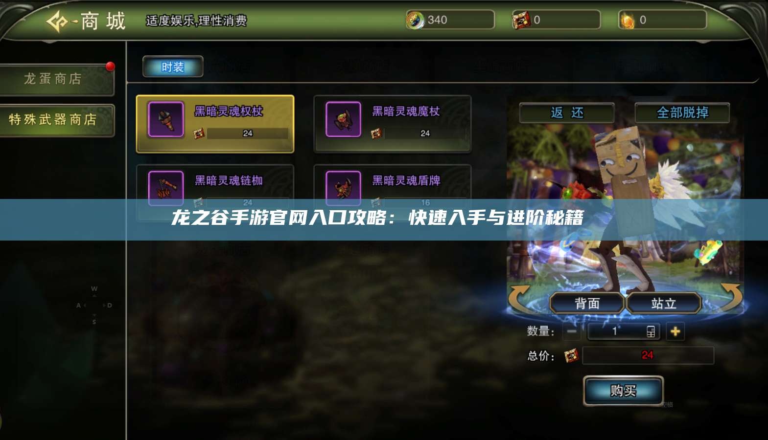 龙之谷手游官网入口攻略：快速入手与进阶秘籍  第1张